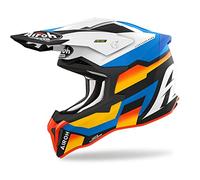 Casco STRYCKER GLAM Blu Giallo Opaco AIROH - UE: M
