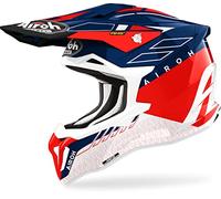 AIROH CASCO OFFROAD STRYCKER SKIN RED GLOSS S