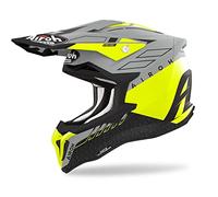 AIROH CASCO OFFROAD STRYCKER SKIN YELLOW MATT M