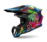 AIROH CASCO OFFROAD TWIST 3 AMAZONIA GLOSS L