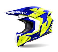 AIROH CASCO OFFROAD TWIST 3 DIZZY BLUE/YELLOW GLOSS XS