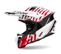 AIROH CASCO OFFROAD TWIST 3 THUNDER RED GLOSS S
