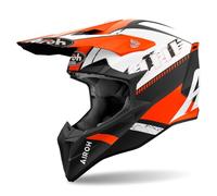 AIROH CASCO OFFROAD WRAAAP FEEL ORANGE MATT M