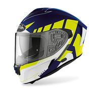AIROH CASCO SPARK RISE BLUE/YELLOW MATT S