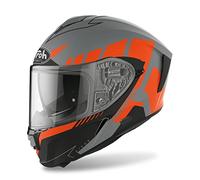 AIROH CASCO SPARK RISE ORANGE MATT L