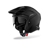 AIROH CASCO TRIAL KOMBAKT NERO OPACO