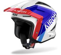 Casco Jet Airoh TRR II HUNT Blue/Red Gloss Taglia:XS
