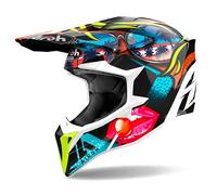 AIROH CASCO WRAAAPP LOLLIPOP GLOSS WRAL35 CROSS ENDURO OFF ROAD