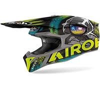 AIROH CASCO WRAAP ALIEN YELLOW MATT M