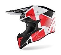 Casco Off Road Airoh WRAAP Raze Red Gloss