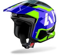 Casco Jet Airoh TRR II JUPITER Blue/Yellow Gloss Taglia:XL