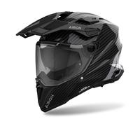 Airoh Commander 2 Casco Da Moto (Nero/Carbonio) Taglia: L (59)