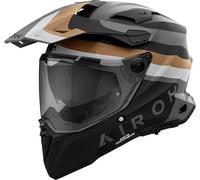 Airoh Commander 2 Doom, casco enduro XL male Opaco Nero/Grigio/Oro