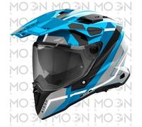 Casco Touring Airoh Commander 2 Mavick Cerulean Blue Lucido 3XL
