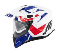 AIROH CASCO INTEGRALE COMMANDER 2 REVEAL BLUE/RED GLOSS S