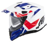 AIROH CASCO INTEGRALE COMMANDER 2 REVEAL BLUE/RED GLOSS XXXL