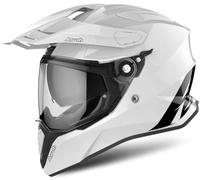 AIROH Commander, CM14 Casco per Moto Unisex adulto, XS, Bianco