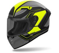 Airoh Connor Dunk Casco, nero/giallo neon, Taglia M (57/58)