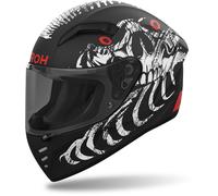 Airoh Connor Myth Casco, nero-bianco-rosso, taglia XL per maschi