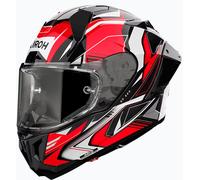 Airoh GP 800 Must, casco integrale L female Nero/Bianco/Rosso