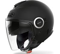 Casco jet Airoh Helios Color Nero opaco MS