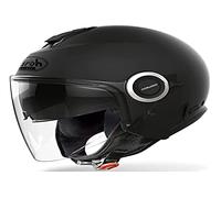 AIROH Helios HE11 Casco Moto, Nero (Black Matt), XS