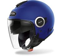 AIROH Helios HE19 Casco Moto, Blu (Blue Matt), XS
