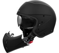 AIROH J111, Casco Unisex, Nero Opaco, L