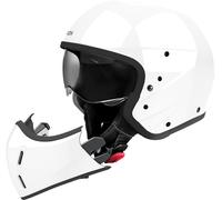 Airoh J 110 Color, casco modulare M male Bianco