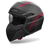 Casco Crossover Airoh J 110 SLIM Red Matt Taglia:M