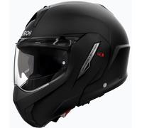 Airoh Mathisse II Color, casco flip up M female Nero Opaco