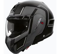 Airoh Mathisse II Genius, casco flip up S female Opaco Nero/Grigio
