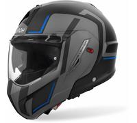 Airoh Mathisse II Genius Casco, nero opaco/grigio/blu, Taglia XL (61/62)