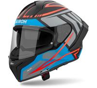 Airoh Matryx Rider Casco, nero-grigio-blu, taglia M per maschi
