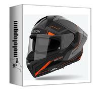 Casco Integrale Airoh Matryx Rocket Arancione Opaco S