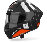 Airoh Matryx Scope Casco, nero-bianco-arancione, taglia XL per maschi