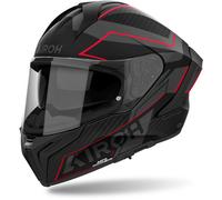 Airoh Matryx Sentinel Casco, nero-grigio-rosso, taglia XL per maschi