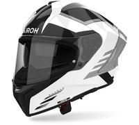 Airoh Matryx Thron Casco, grigio-bianco, taglia XL per maschi