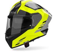 Airoh Matryx Thron Casco, grigio-giallo, taglia L per maschi