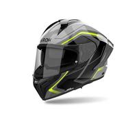 Airoh Matryx Wide, casco integrale M female Nero/Grigio/Giallo Fluo
