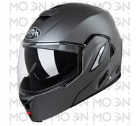 Airoh REV 19 Casco Modulare Anthracite Opaco Doppia Omologazione P/J ECE 22.05