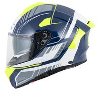 Airoh Spark 2 Chrono Casco Integrale Blu/Giallo S