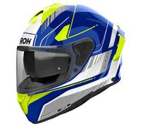 Casco Integrale Airoh SPARK 2 CHRONO Blue/Yellow Gloss Taglia:M