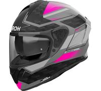 Airoh Spark 2 Zenith, casco integrale M male Opaco Grigio/Nero/Fucsia Fluo