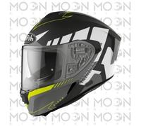 Airoh Spark Rise Casco Integrale Moto Nero Opaco Termoplastica HRT Pinlock