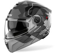 Airoh Casco modulare Specktre Groove nero-grigio-bianco Taglia XL Uomo