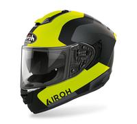 Airoh ST.501 Dock Casco, nero opaco/giallo, Taglia XL (61/62)