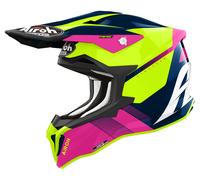 Airoh Strycker Blazer Blu/Fucsia/Giallo 2XL