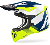 Airoh Strycker Blazer Casco Motocross, giallo, taglia M per maschi