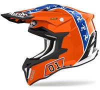 Airoh Strycker Hazzard Casco Motocross, multicolore, taglia S per maschi